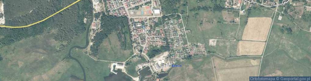 Zdjęcie satelitarne Kasztanowa ul.