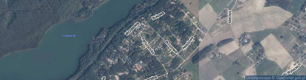 Zdjęcie satelitarne Kamienna ul.