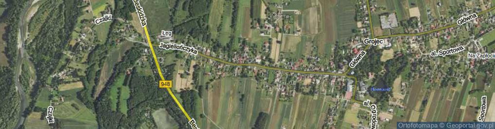 Zdjęcie satelitarne Kazimierza Jagiellończyka ul.