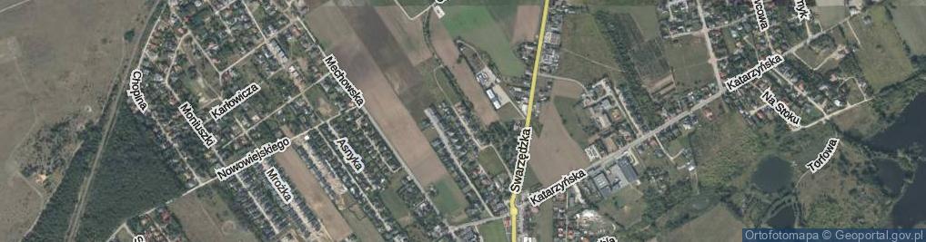 Zdjęcie satelitarne Karmelowa ul.