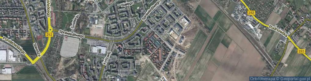 Zdjęcie satelitarne Kaspra Eliana ul.