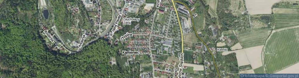 Zdjęcie satelitarne Karłowicza ul.