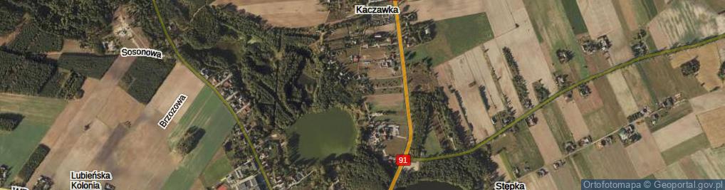 Zdjęcie satelitarne Kaczawka ul.