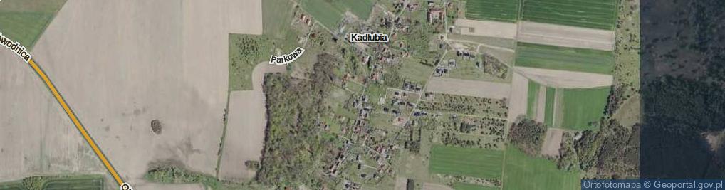 Zdjęcie satelitarne Kadłubia ul.
