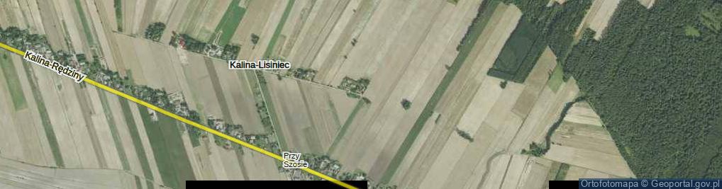 Zdjęcie satelitarne Kalina-Lisiniec ul.