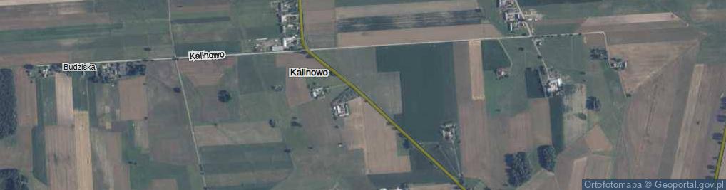 Zdjęcie satelitarne Kalinowo ul.