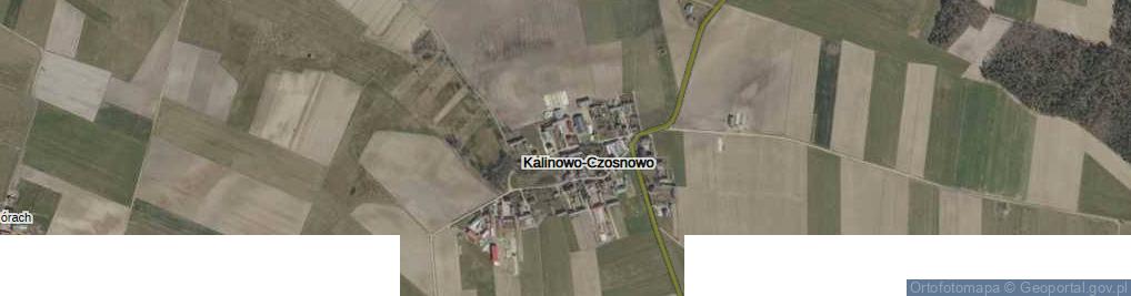 Zdjęcie satelitarne Kalinowo-Czosnowo ul.