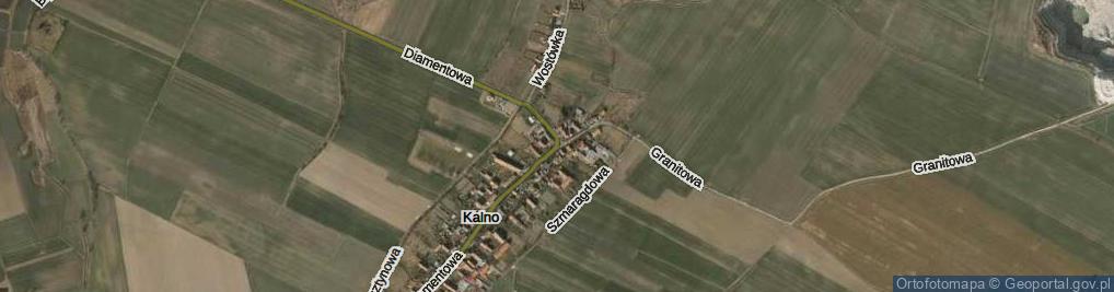 Zdjęcie satelitarne Kalno ul.