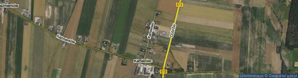 Zdjęcie satelitarne Kamieniec ul.