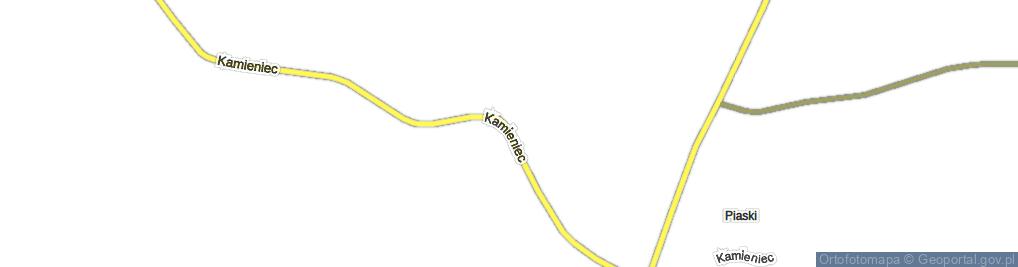 Zdjęcie satelitarne Kamieniec ul.