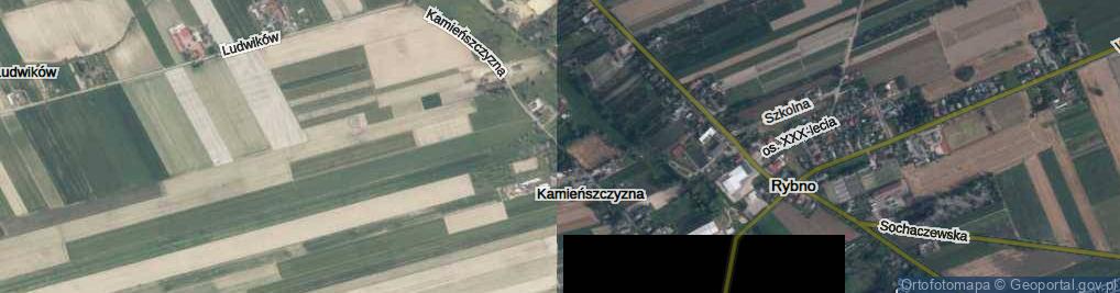 Zdjęcie satelitarne Kamieńszczyzna ul.