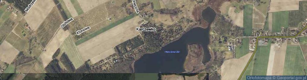 Zdjęcie satelitarne Karczewko ul.