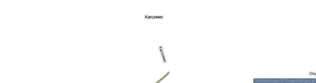 Zdjęcie satelitarne Karczewo ul.