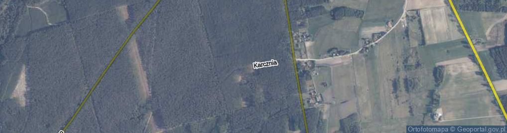 Zdjęcie satelitarne Karcznia ul.