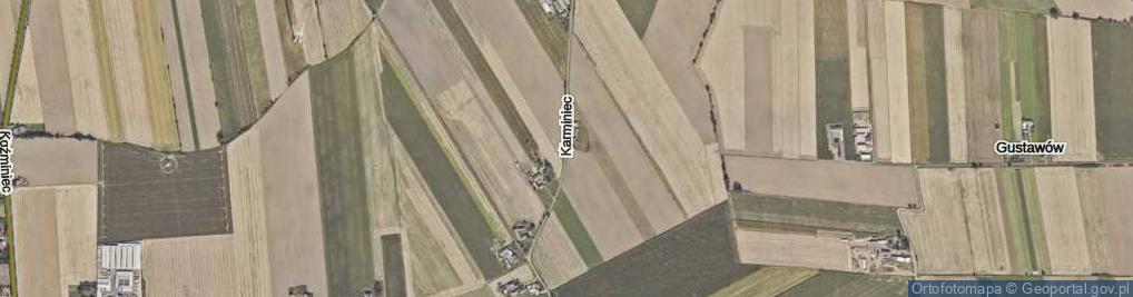 Zdjęcie satelitarne Karminiec ul.