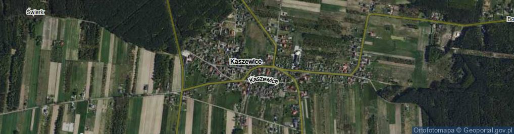 Zdjęcie satelitarne Kaszewice ul.