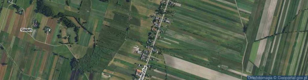 Zdjęcie satelitarne Kazimierzów ul.