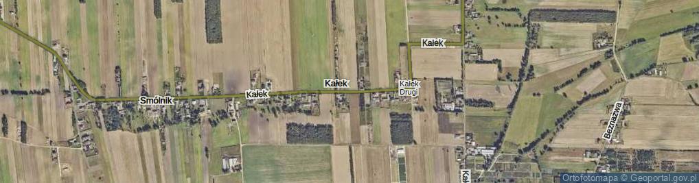 Zdjęcie satelitarne Kałek ul.