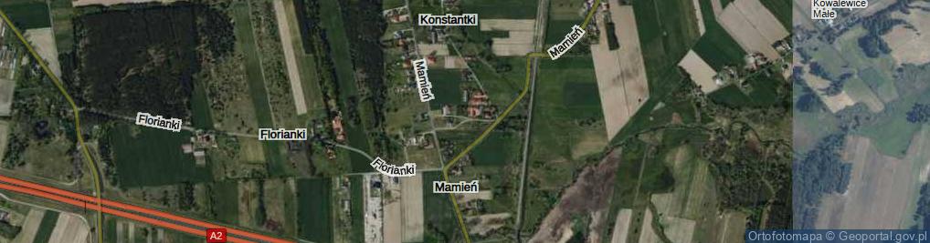 Zdjęcie satelitarne Karmelowa ul.