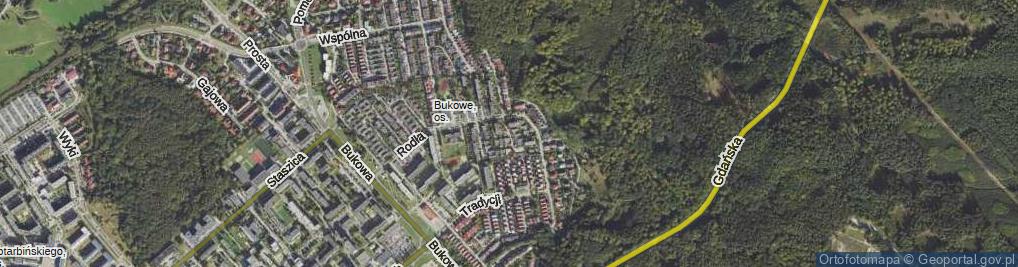 Zdjęcie satelitarne Kajki Michała ul.