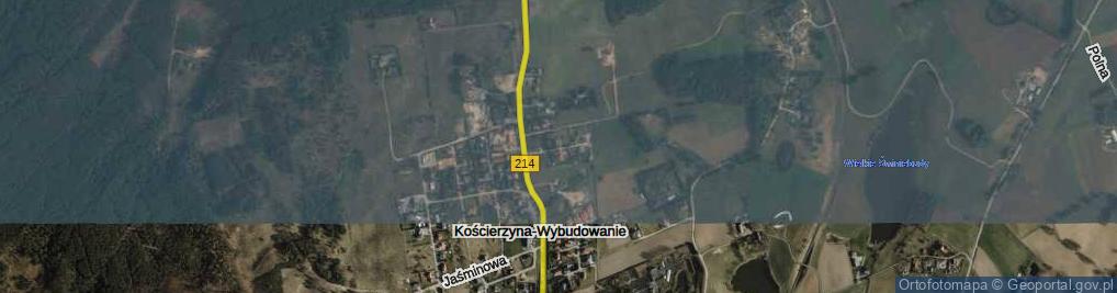 Zdjęcie satelitarne Kawaleryjska ul.