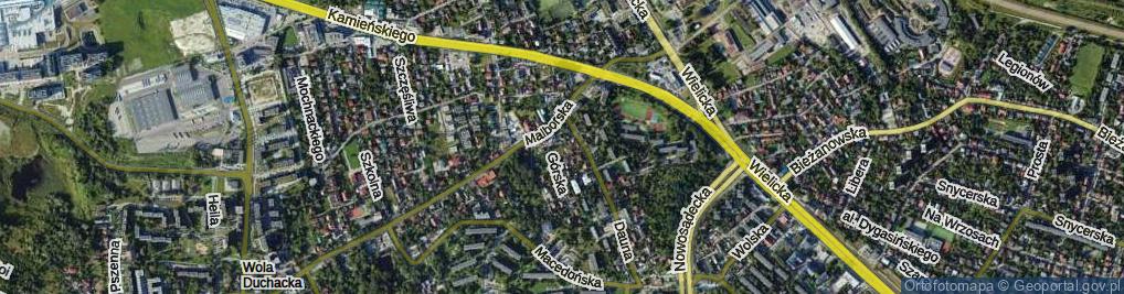 Zdjęcie satelitarne Kadena-Bandrowskiego Juliusza ul.
