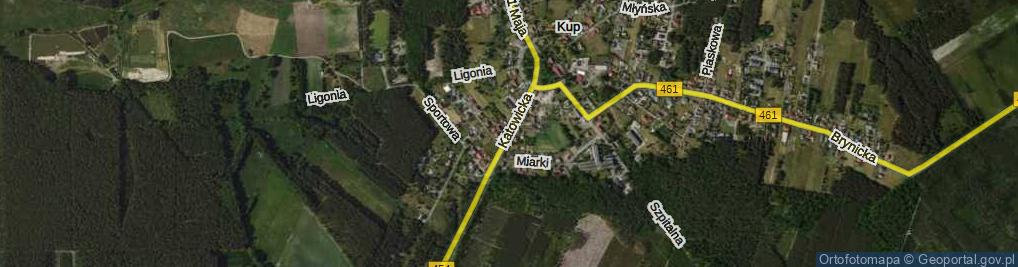 Zdjęcie satelitarne Katowicka ul.