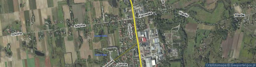 Zdjęcie satelitarne Kalinowa ul.