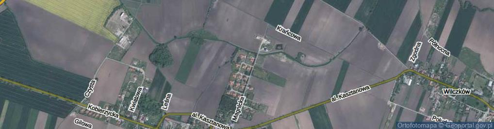 Zdjęcie satelitarne Kalinowa ul.