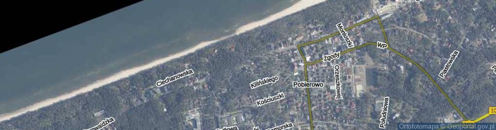 Zdjęcie satelitarne Kawalerska ul.