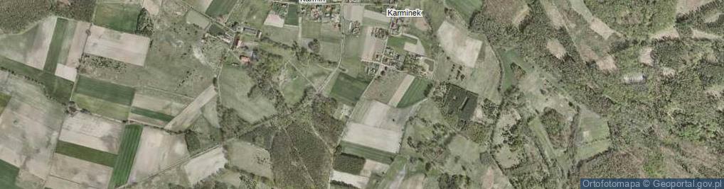 Zdjęcie satelitarne Karminek ul.