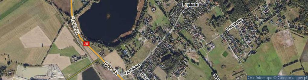 Zdjęcie satelitarne Kąpielowa ul.