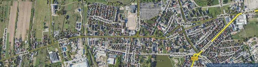 Zdjęcie satelitarne Karulaka Krzysztofa ul.