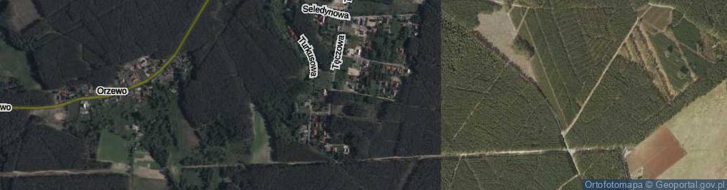 Zdjęcie satelitarne Karminowa ul.