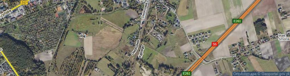 Zdjęcie satelitarne 21 Stycznia ul.