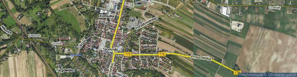 Zdjęcie satelitarne Kasprowicza Jana ul.