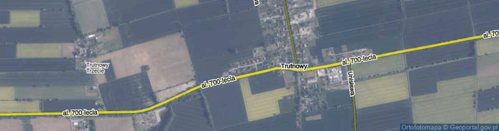 Zdjęcie satelitarne Kasztanowa ul.