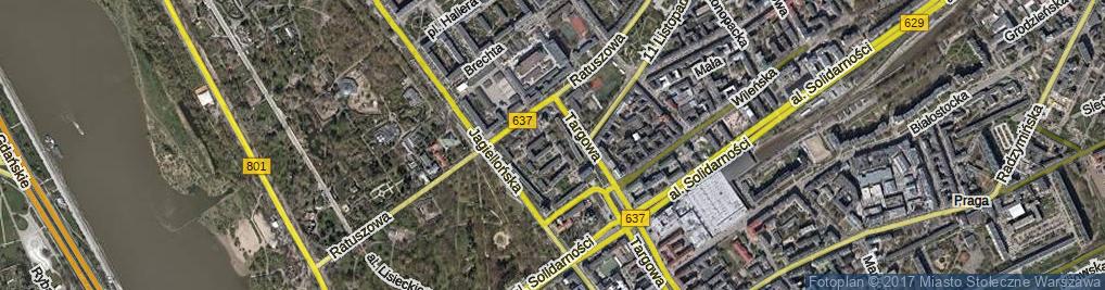 Zdjęcie satelitarne Kameralna ul.