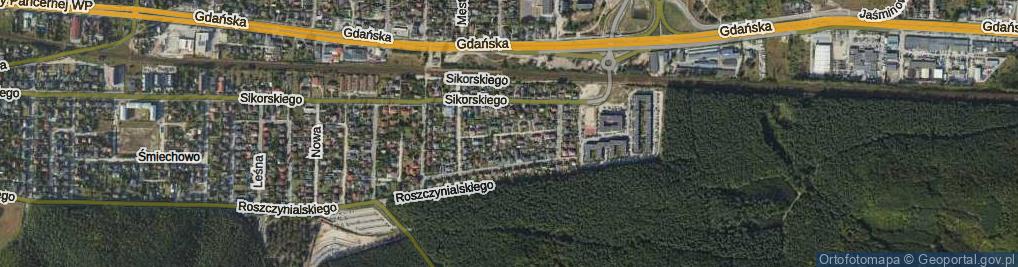 Zdjęcie satelitarne Kasprowicza Jana ul.