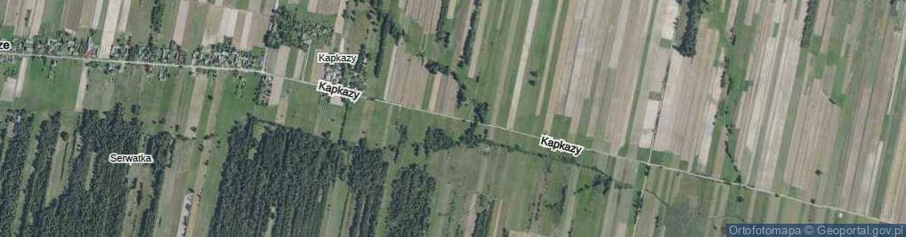 Zdjęcie satelitarne Kapkazy ul.