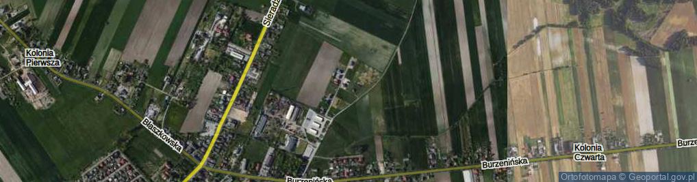 Zdjęcie satelitarne Kaczeńcowa ul.