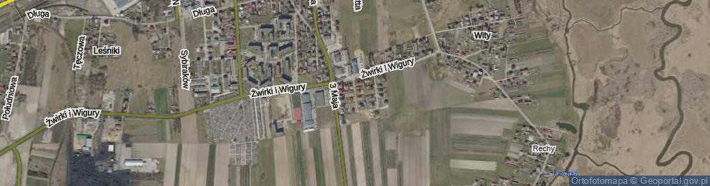 Zdjęcie satelitarne Kamieńskiego-Huzara Kazimierza, kpt. ul.