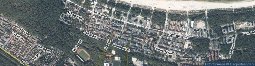 Zdjęcie satelitarne Kasprowicza Jana ul.