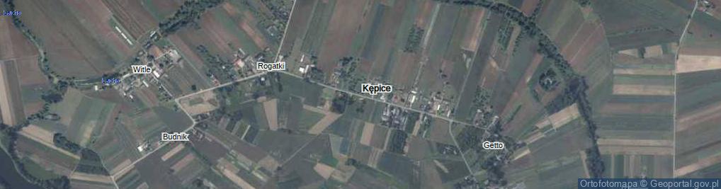 Zdjęcie satelitarne Kępice ul.