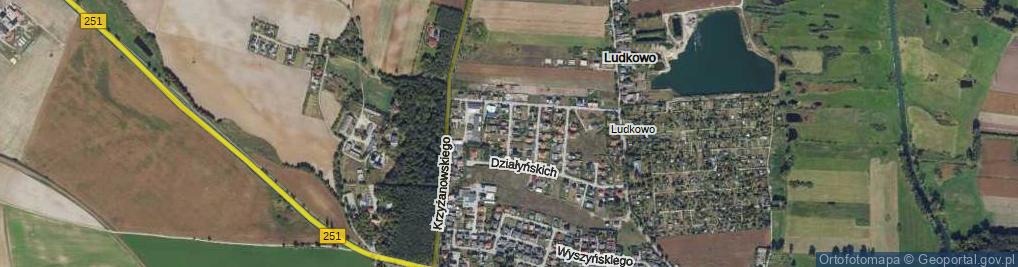 Zdjęcie satelitarne Kęsickiego Wojciecha, ks. ul.