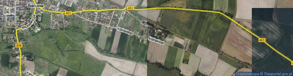 Zdjęcie satelitarne Kilińskiego Jana, płk. ul.