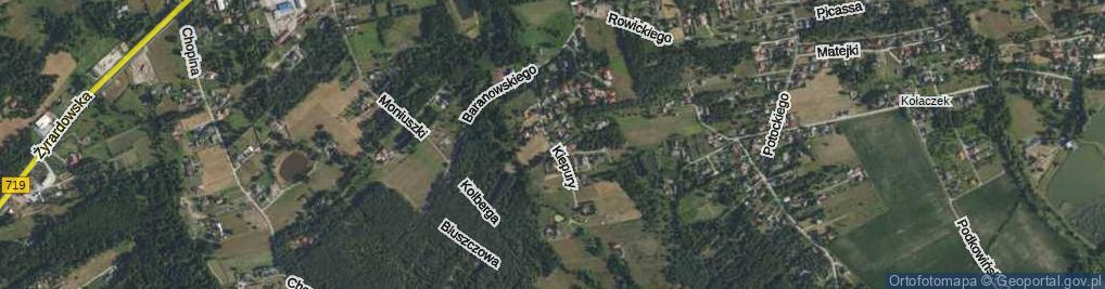 Zdjęcie satelitarne Kiepury Jana ul.