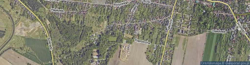 Zdjęcie satelitarne Kilara Wojciecha ul.