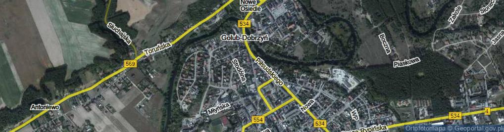Zdjęcie satelitarne Kilińskiego Jana, płk. ul.