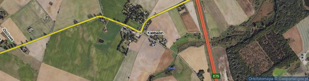 Zdjęcie satelitarne Kiełbasin ul.
